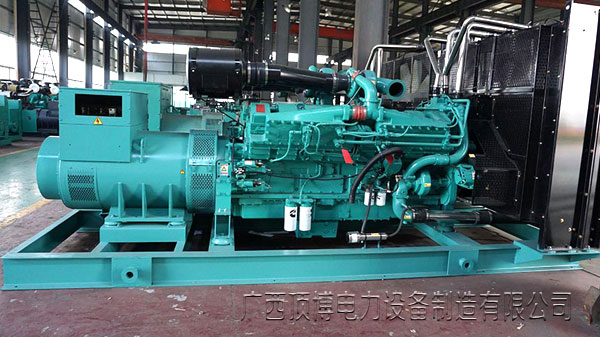 庆祝广西建工集团第二安装建设有限公司与我公司成功签订2台250KW康明斯广西顶博发电机组制造