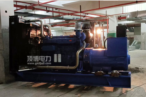 顶博电力成为瑞州医院600KW上柴广西顶博发电机组制造供应商
